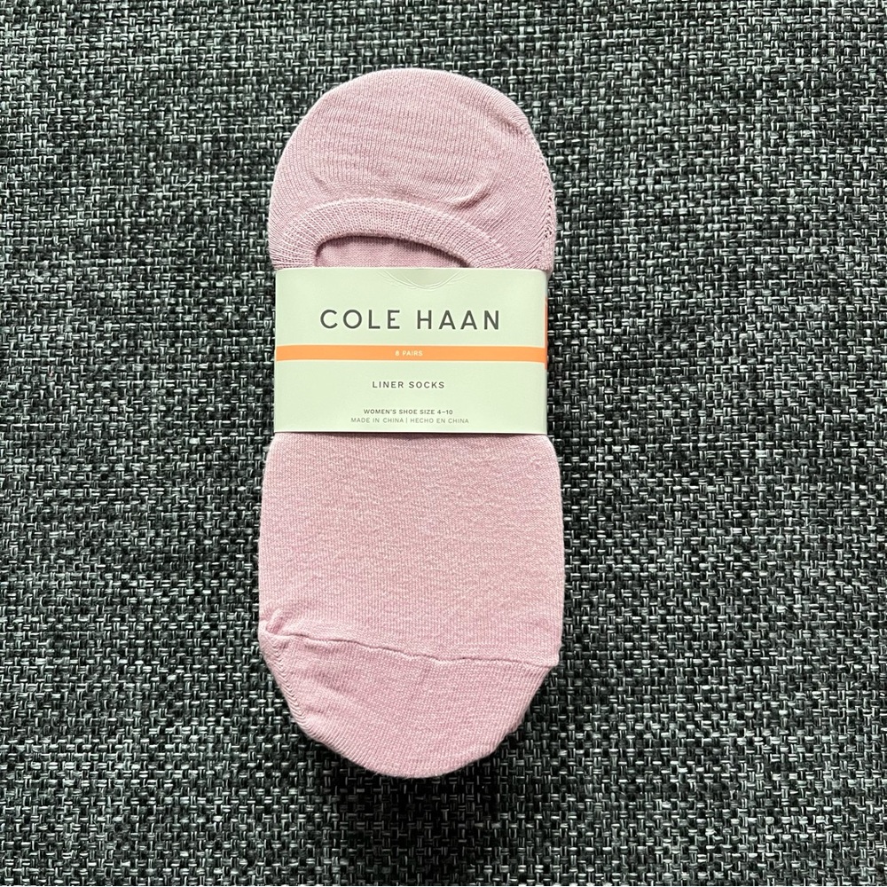 NWT Cole Haan Women's Liner Sock, 8-pair